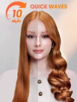 فر کننده مو اتوماتیک چرخشی کرلی شیگلم Sheglam سایز 25mm اورجینال - تصویر 3